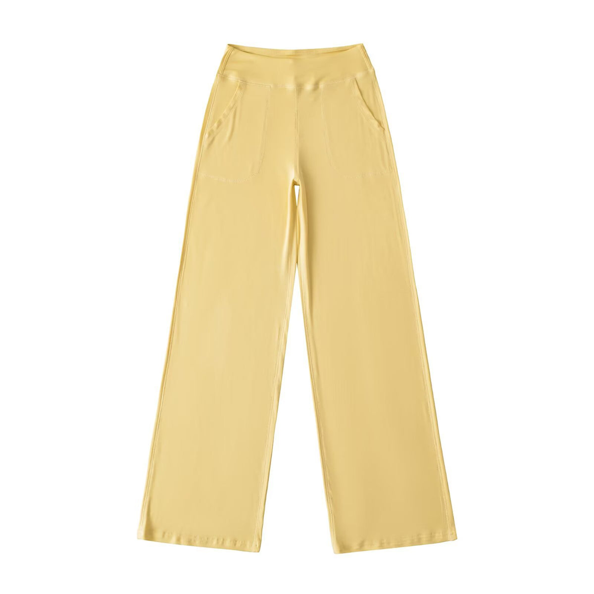 Straight casual wide leg pants for women