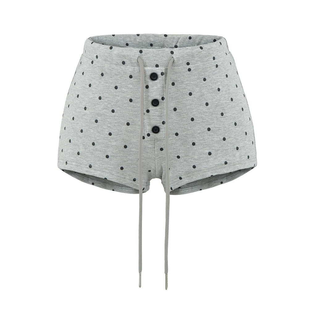Elastic waist shorts for women
