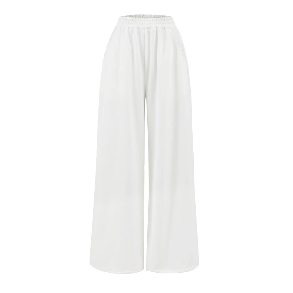 Low waist wide leg pants for women