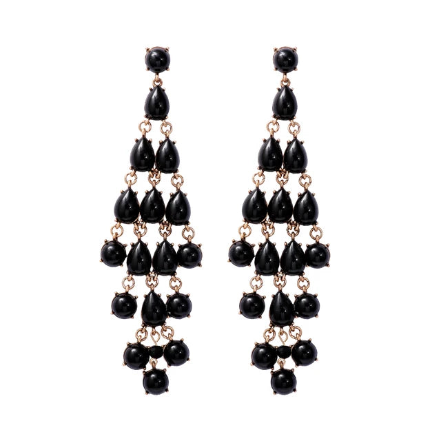 Earring New Resin Tassel Earrings for Women Jewelry