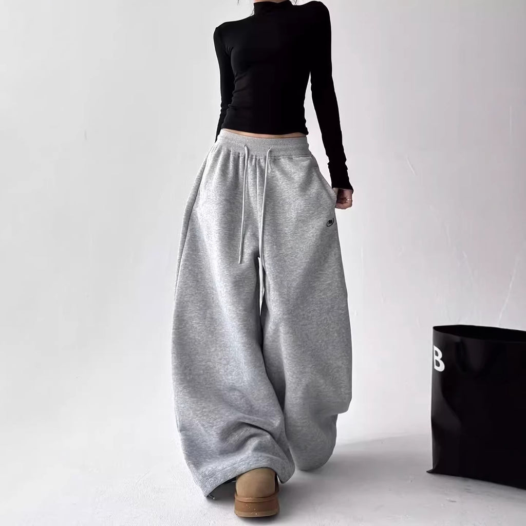 Loose Wide-Legged Sweatpants for Women