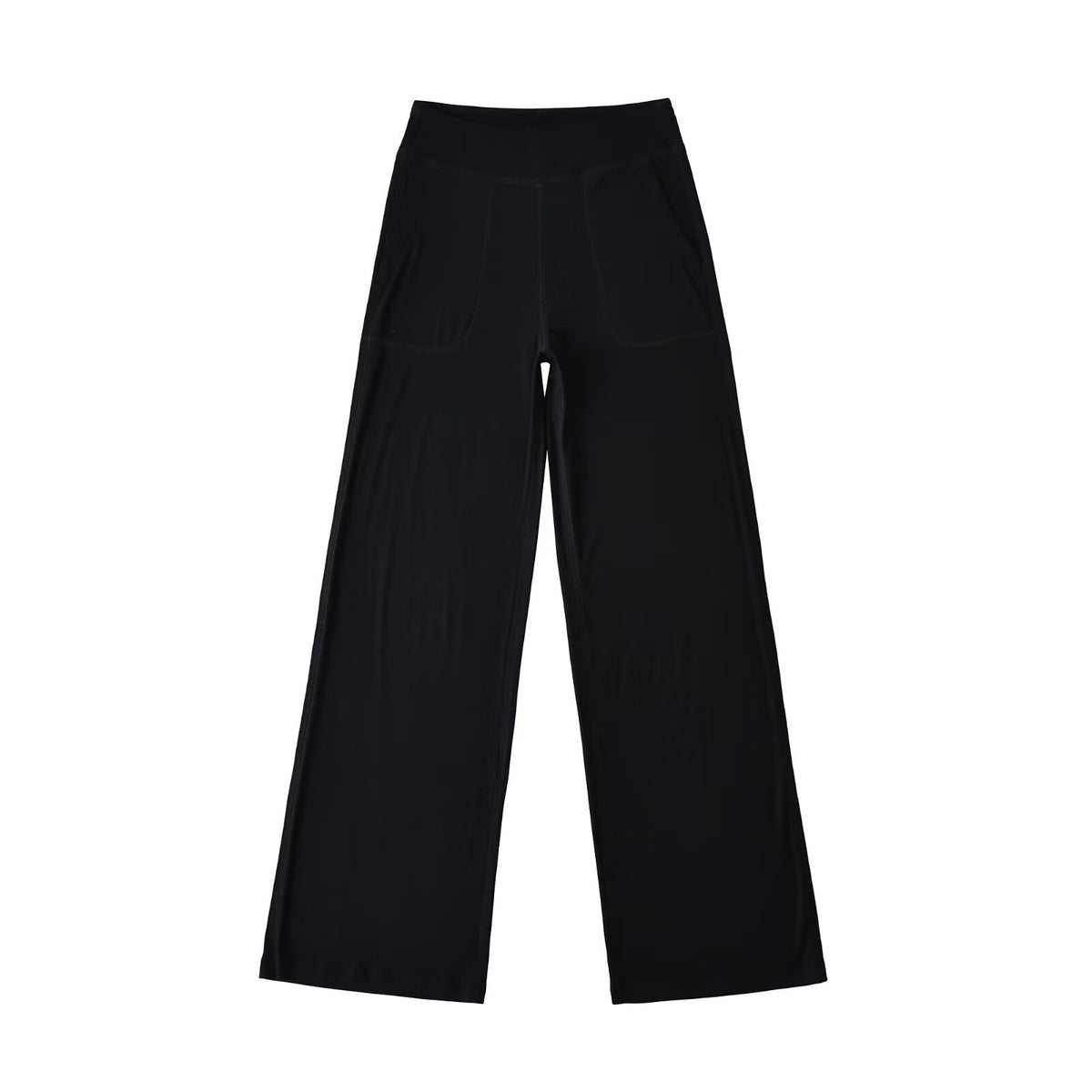 Straight casual wide leg pants for women