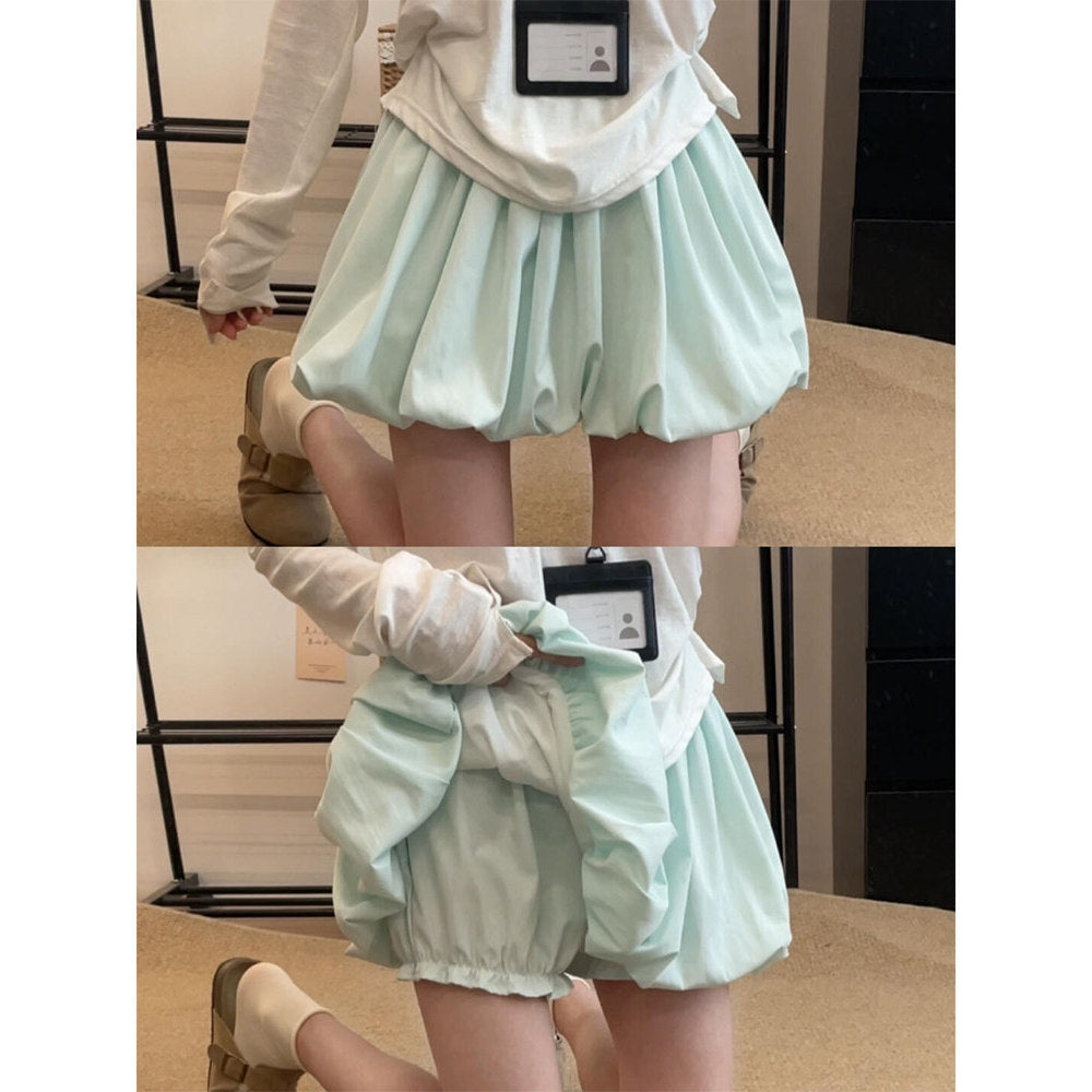 Puff Skirt Pants for Women