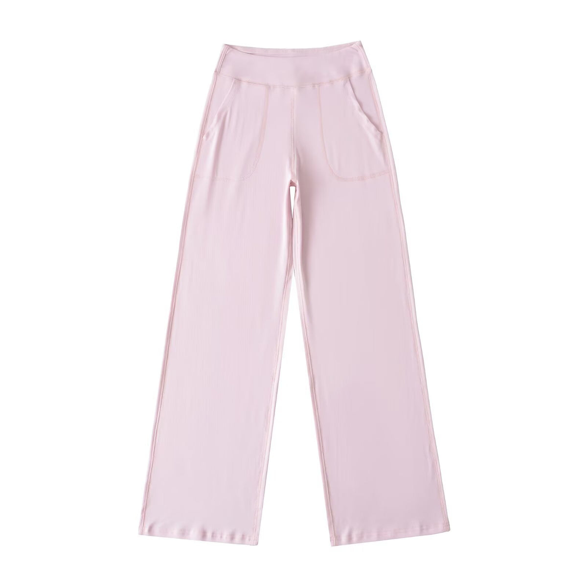 Straight casual wide leg pants for women