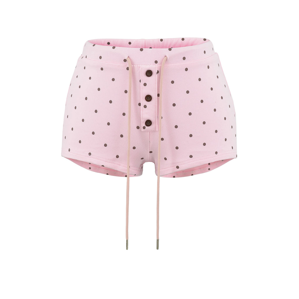 Elastic waist shorts for women
