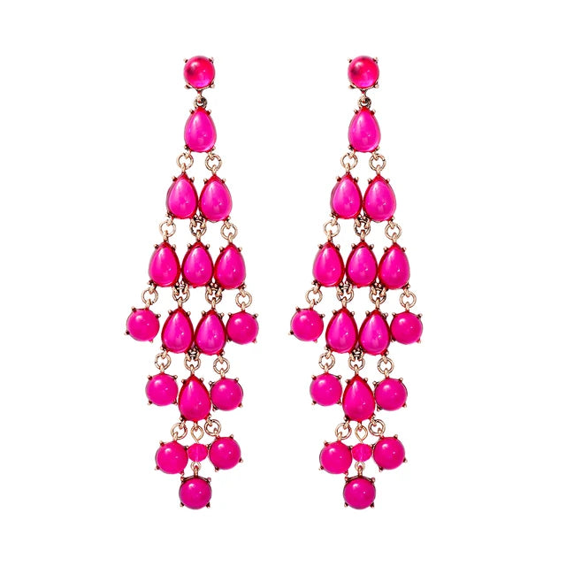 Earring New Resin Tassel Earrings for Women Jewelry