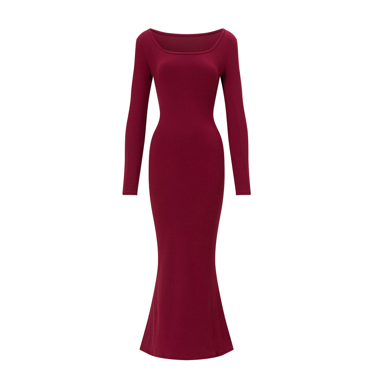 Solid color tight dress