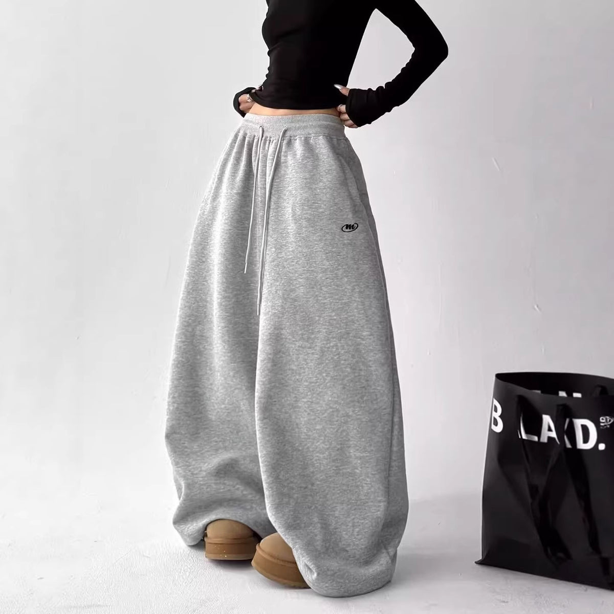 Loose Wide-Legged Sweatpants for Women