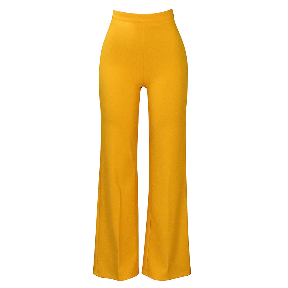 Wide leg pants and long pants