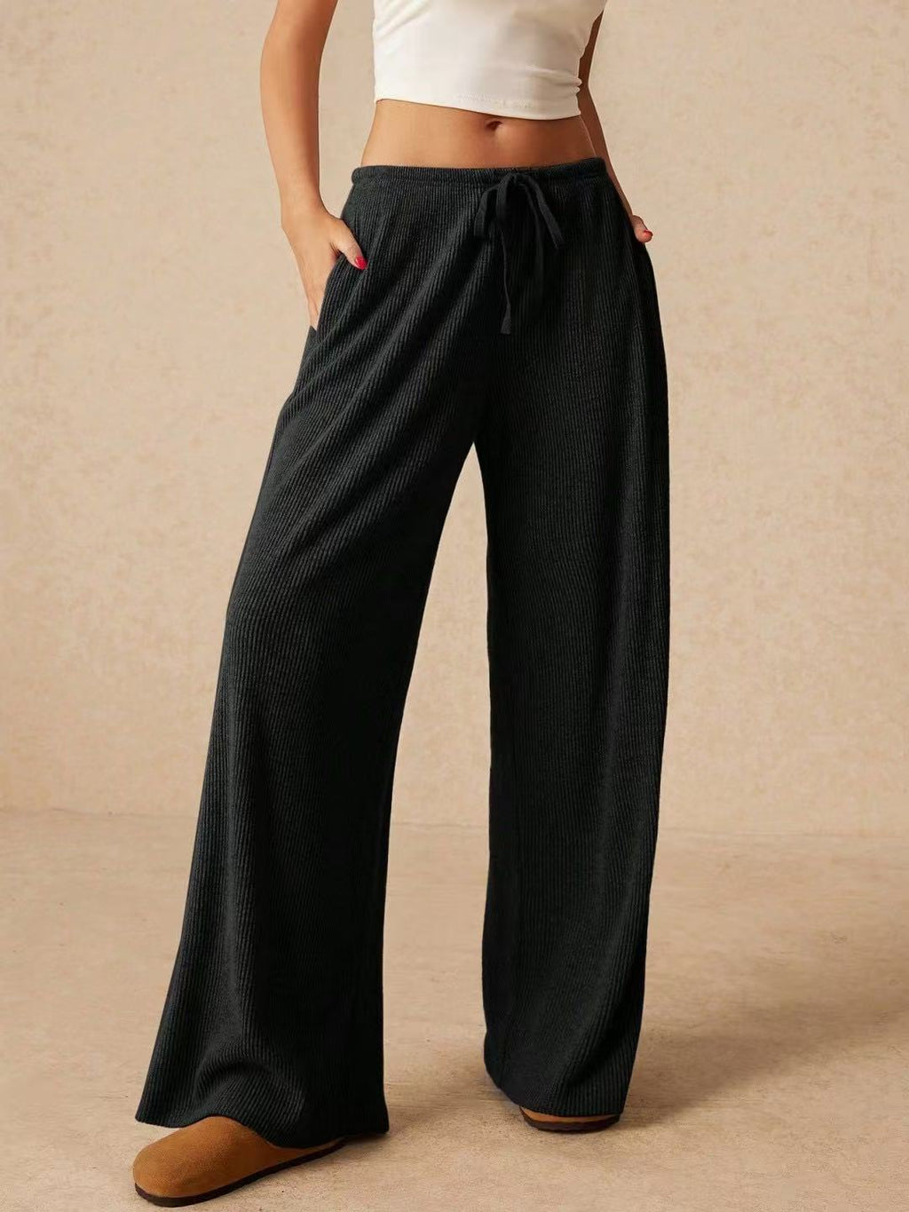 🤎✨ **Everyday Wide-Leg Comfort Pants 🌸👖**