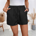Lace patchwork shorts