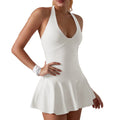 Hot Sale Summer New Golf Tennis Skirt with Built-in Lining, Anti-slip, Fitness Running Sport Yoga One-piece Dress