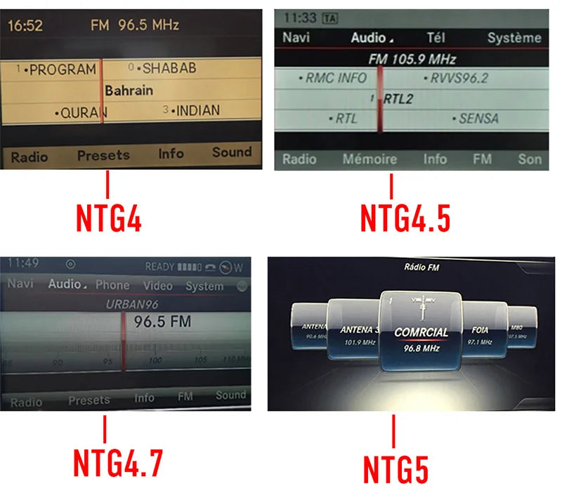 For Mercedes SLK class R172 factory audio radio retrofit wireless carplay decoder box android auto screen interface Original MIC