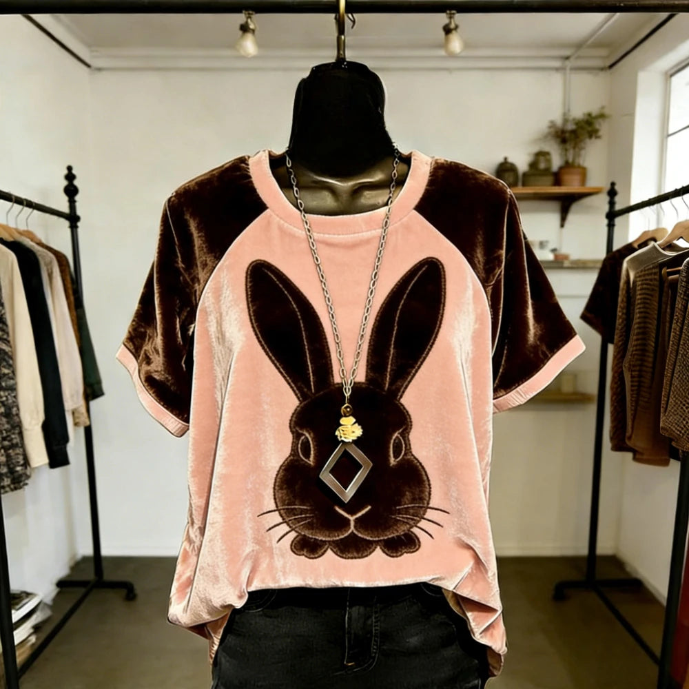 🐆🌈 **Gradient Animal Print Oversized Tee ✨💖**