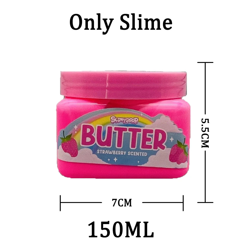 Slime 150ML Crystal Mud Safe, Non Toxic, Puzzle Relieving Toy for Children DTY Handmade Non Sticky Birthday Party Gift