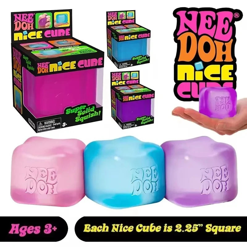 Squishies Jellyfish Square Squish Toy Fidget Toy, Water Sensory Soft Jelly Squeeze Stress Relief Fidget Toy Squeeze Blind Box