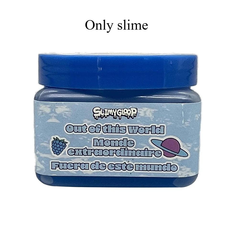 Slime 150ML Crystal Mud Safe, Non Toxic, Puzzle Relieving Toy for Children DTY Handmade Non Sticky Birthday Party Gift