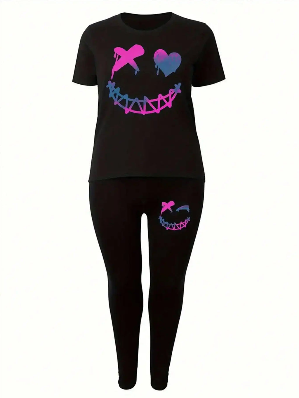 🇫🇷✨ **Paris Chic Tee & Pants Set 🗼💕**