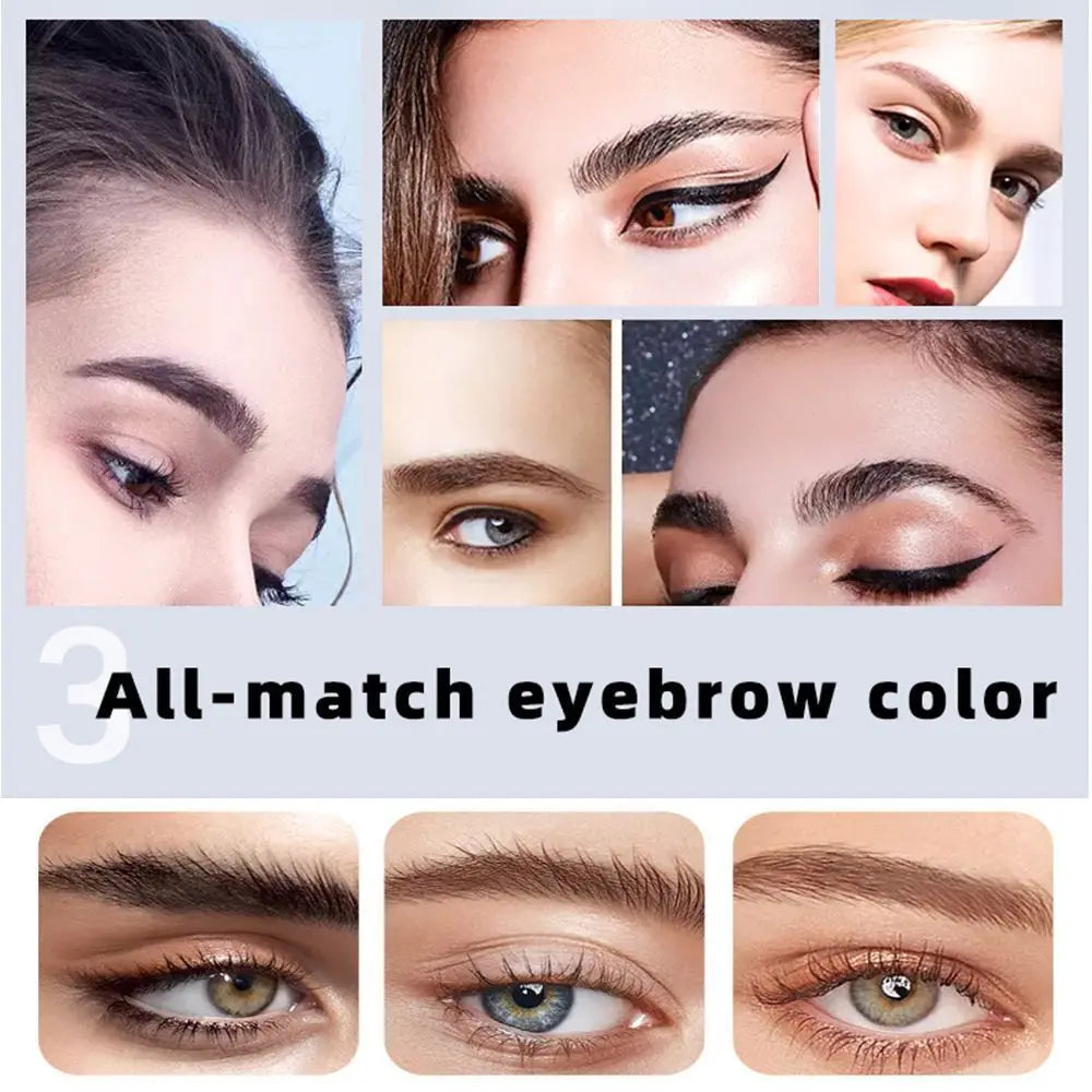 2 in 1 Eyelash and Eyebrow Tinting Kit, Professional Beauty Makeup Tool for Eyebrow and Eyelash Coloring, Suitable for Daily