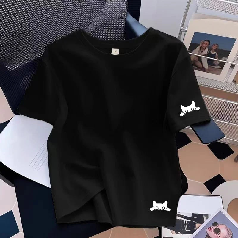 🏃‍♀️✨ **Everyday Cotton Comfort Tee 🤍🌸**