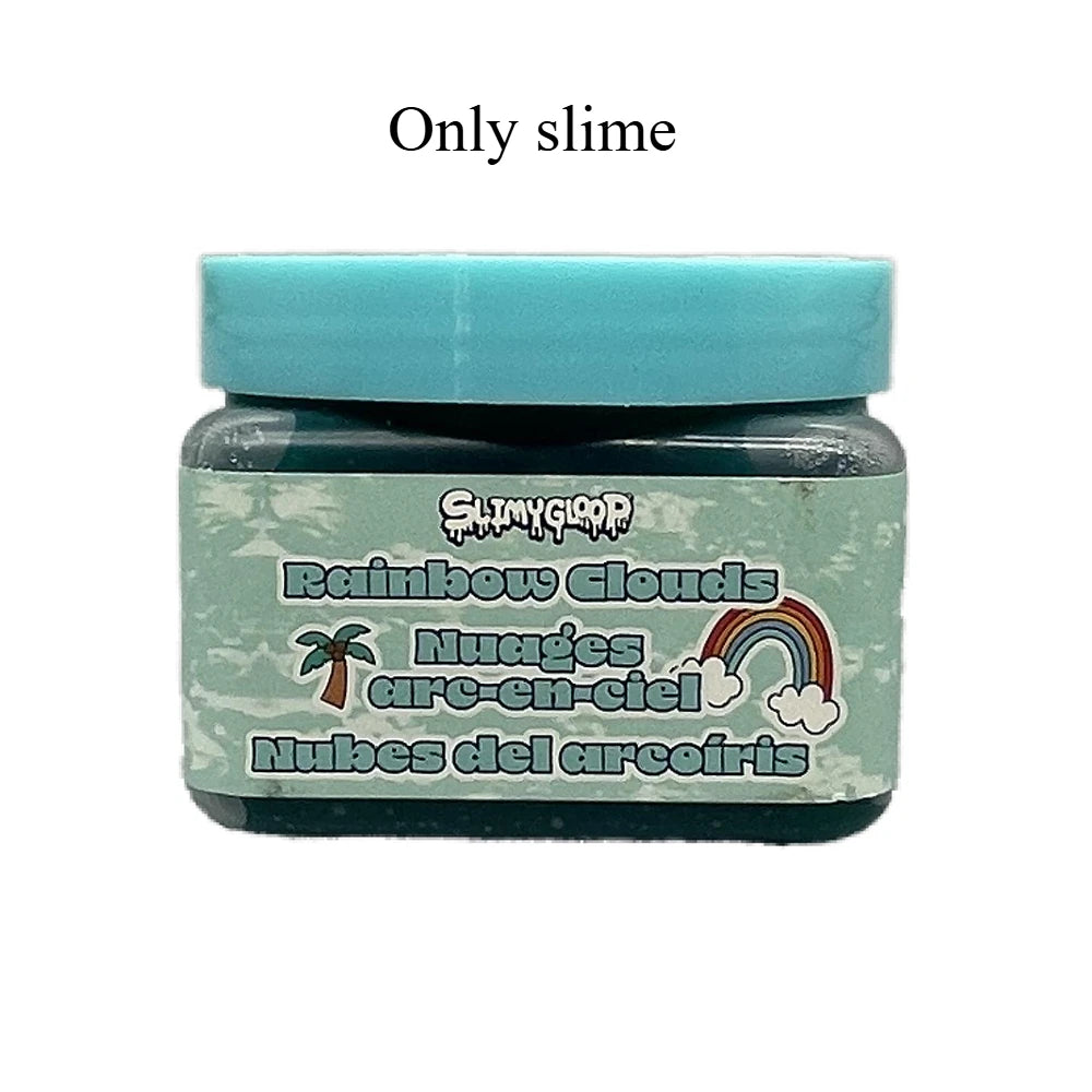 Slime 150ML Crystal Mud Safe, Non Toxic, Puzzle Relieving Toy for Children DTY Handmade Non Sticky Birthday Party Gift