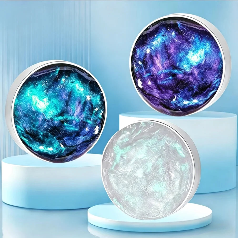 Colorful Liquid Glass Slime Stress Relief Toy, Non-Sticky Crystal Mud, Stress Relief Toy Suitable for Children and Adults Gift