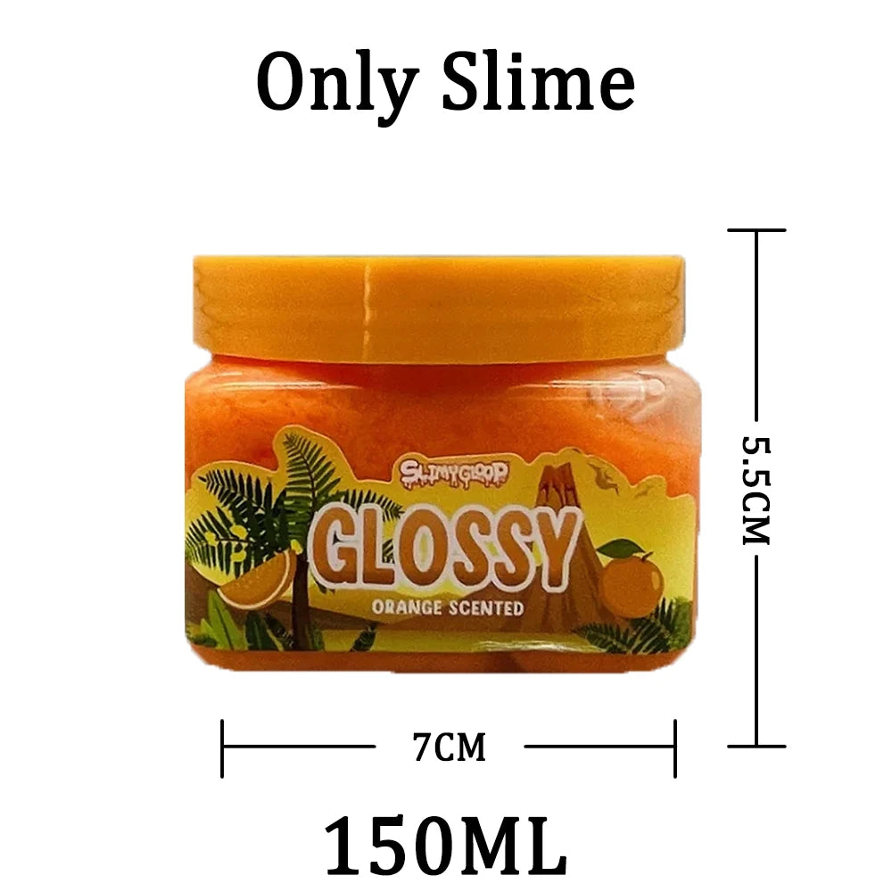 Slime 150ML Crystal Mud Safe, Non Toxic, Puzzle Relieving Toy for Children DTY Handmade Non Sticky Birthday Party Gift