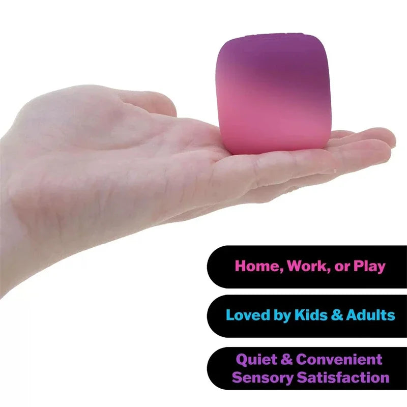 Needoh Mello Mallo Squishy UV Reactive Sun Color Changing Soft Stress Non-toxic Squeeze Anti Anxiety Stress Relief Fidget Toy