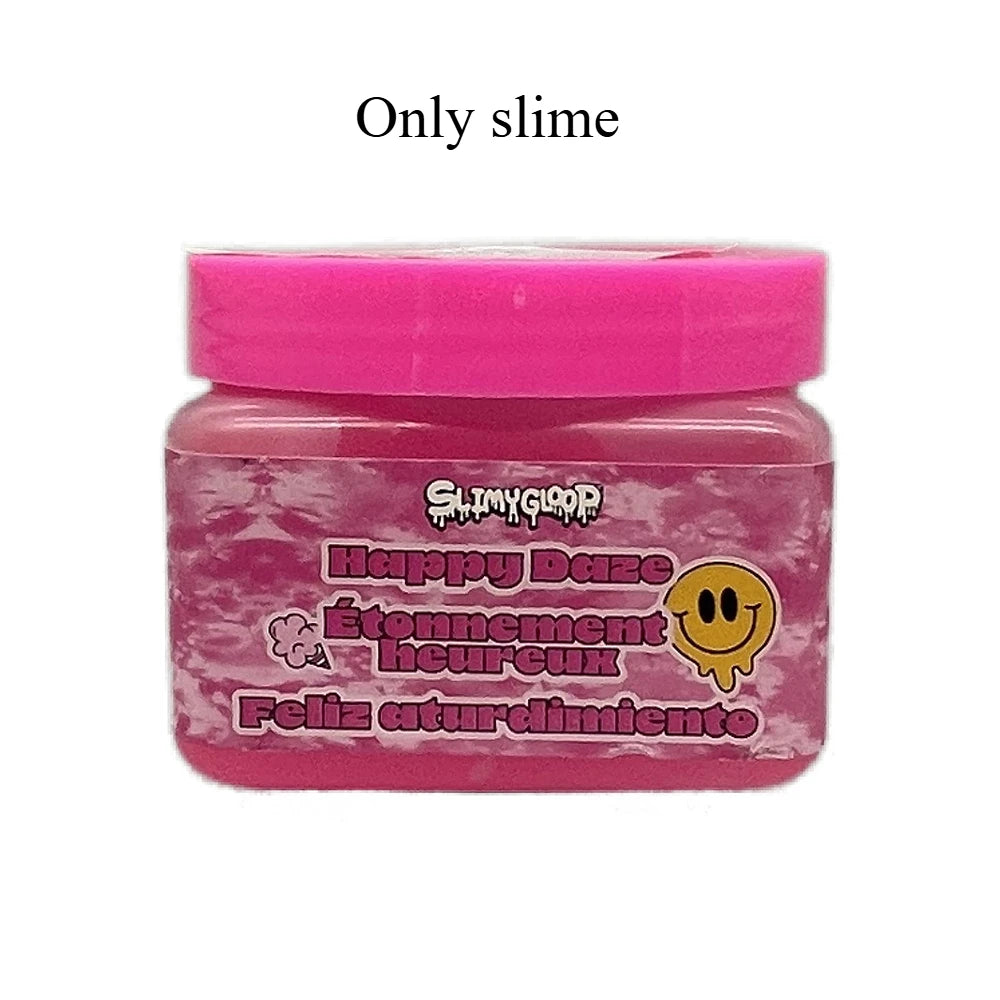 Slime 150ML Crystal Mud Safe, Non Toxic, Puzzle Relieving Toy for Children DTY Handmade Non Sticky Birthday Party Gift