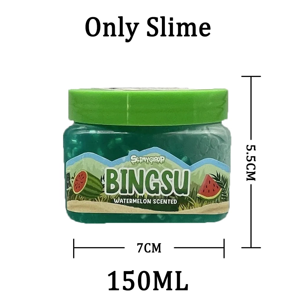 Slime 150ML Crystal Mud Safe, Non Toxic, Puzzle Relieving Toy for Children DTY Handmade Non Sticky Birthday Party Gift