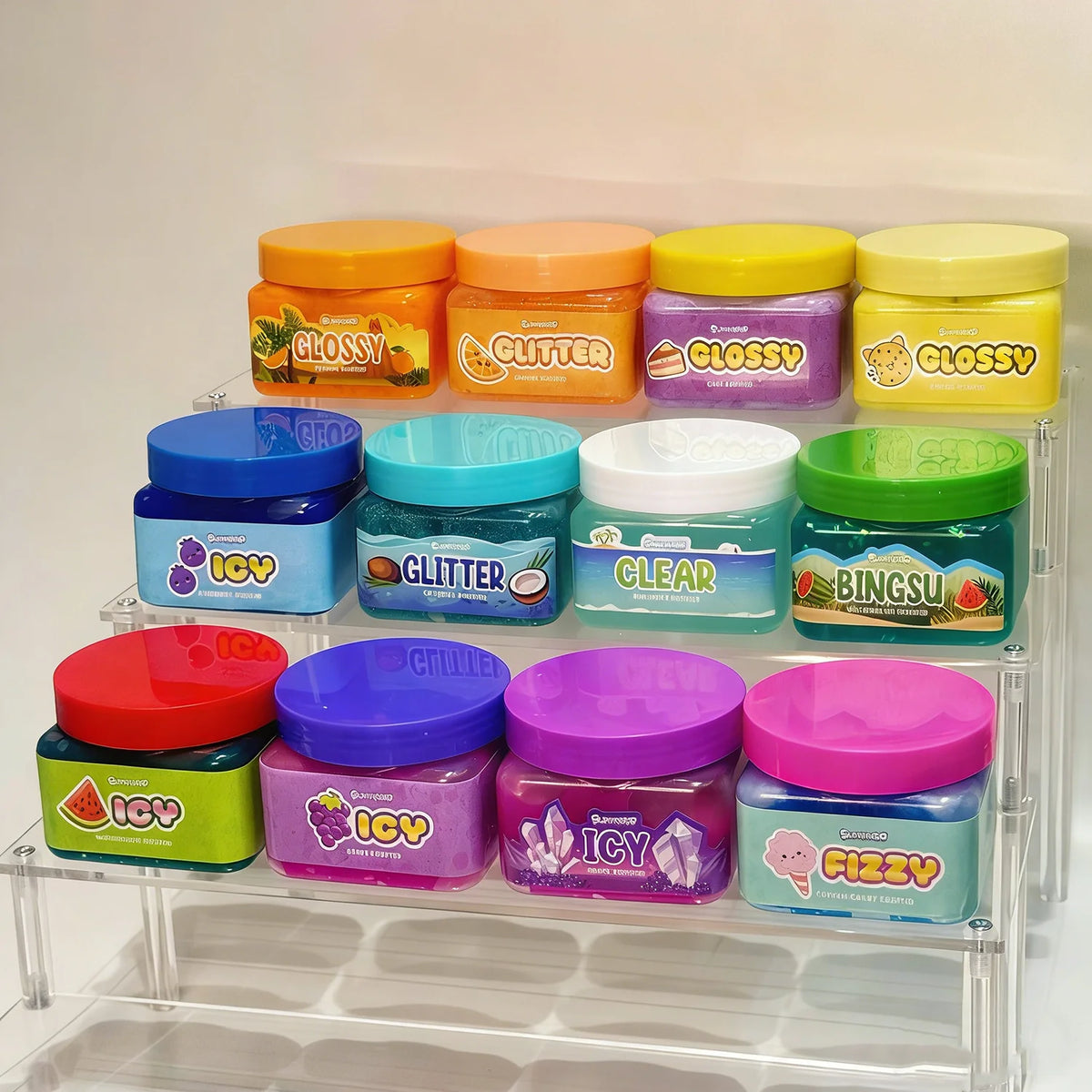 Slime 150ML Crystal Mud Safe, Non Toxic, Puzzle Relieving Toy for Children DTY Handmade Non Sticky Birthday Party Gift