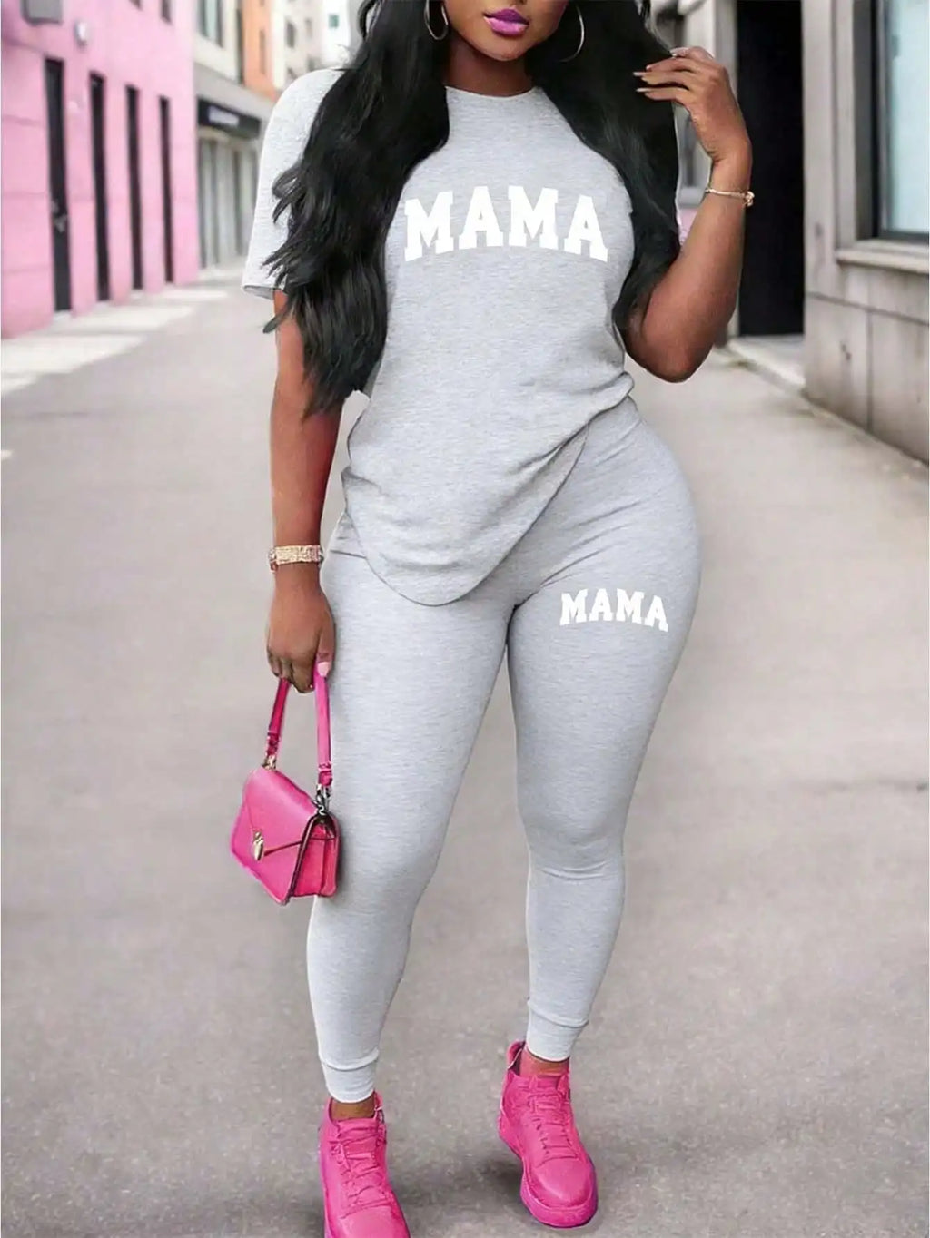 🇫🇷✨ **Paris Chic Tee & Pants Set 🗼💕**