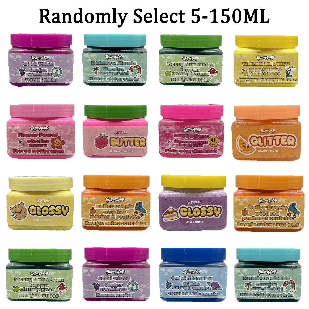 Slime 150ML Crystal Mud Safe, Non Toxic, Puzzle Relieving Toy for Children DTY Handmade Non Sticky Birthday Party Gift